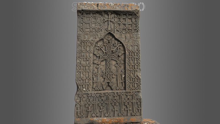 Khachkar Noratus N-025-06 3D Model