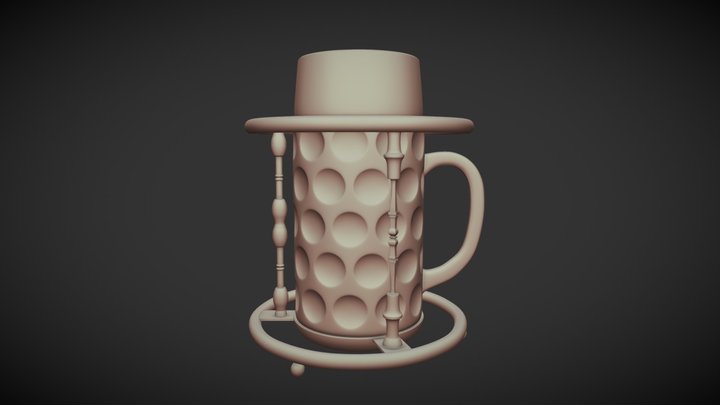 Hybrid High Poly 3D Model
