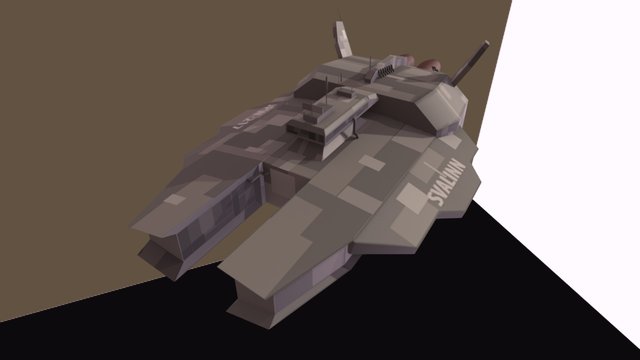 Ship Mrk II 3D Model