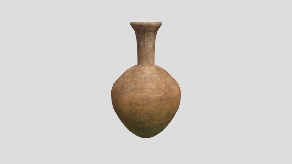 Antique Vase 1 - Low Poly Game-Ready 3D Model