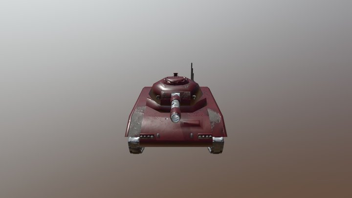 Leman Russ Light Weight Battle Tank 3D Model
