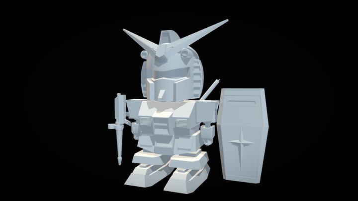 Rx78 3D Model