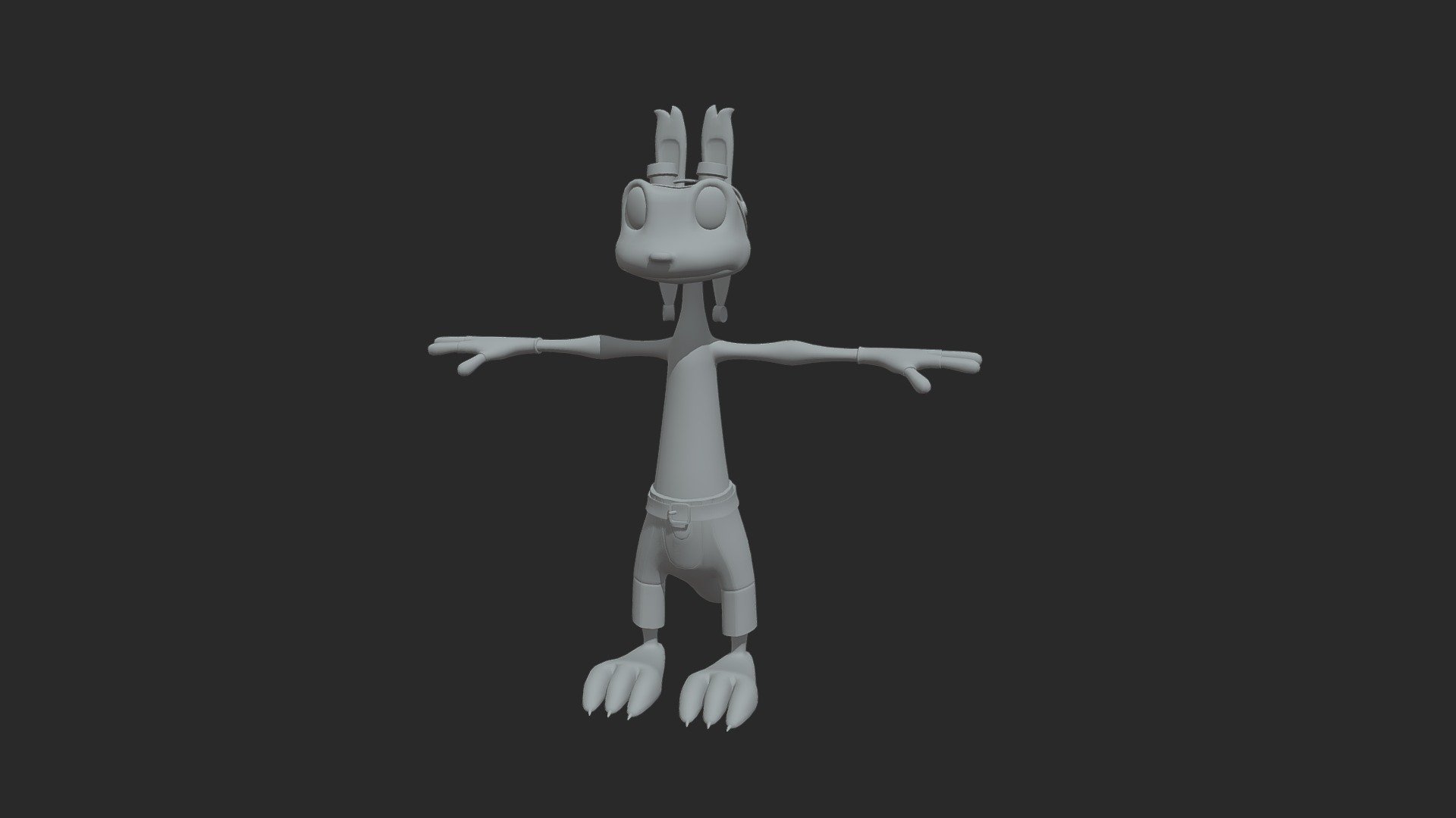 daxter con ropa - Download Free 3D model by adrirguer [1af5003] - Sketchfab