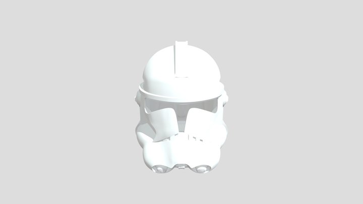 Clone Trooper Helmet Phase 2 V3 3D Model