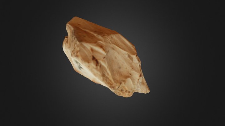 Neolithic Axe Reworked as a Core  3D Model