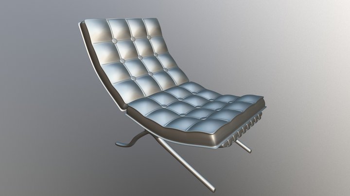 leather chair 3D Model