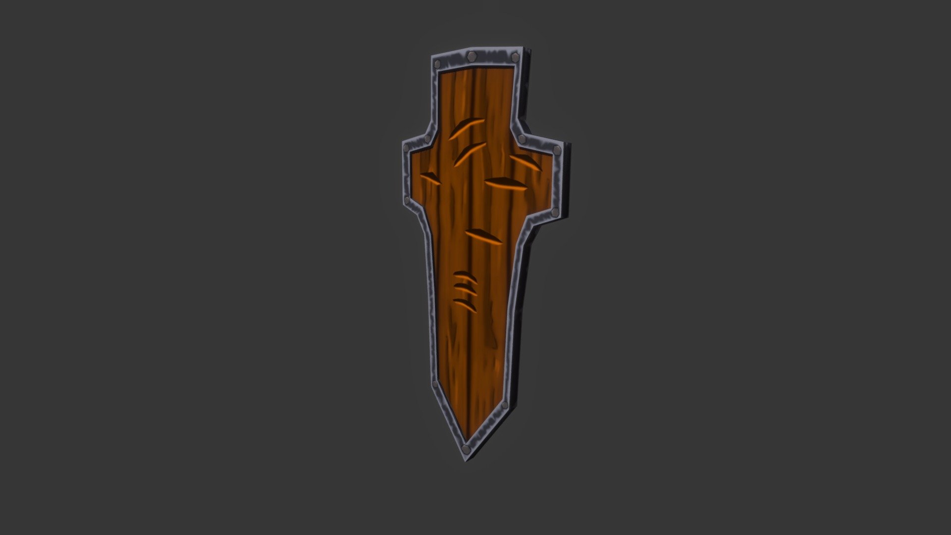 Tower Shield - Medieval - Hand Painted