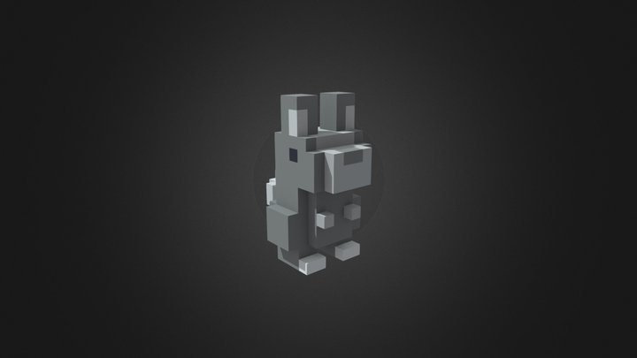 Pixel Path | Hopper the Rabbit 3D Model