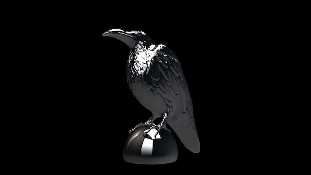 Raven - Vikings 3D Prophecy - Episode 16 3D Model