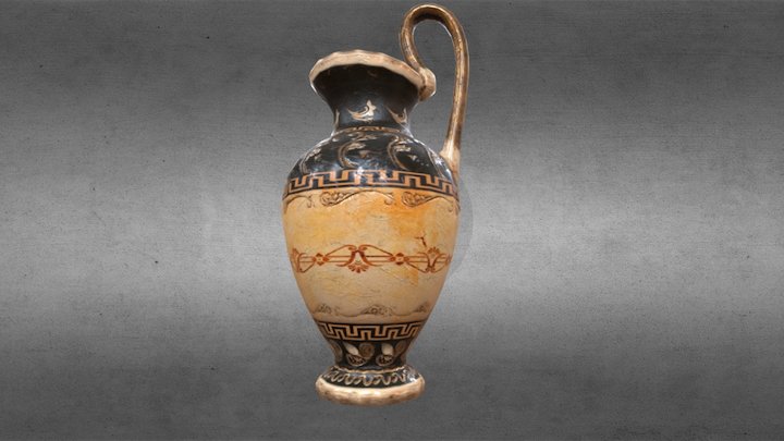 Pottery Ancient Greek v6 3D Model
