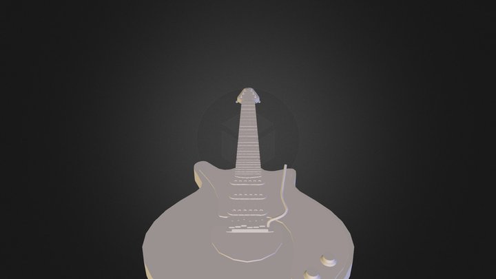 CG_IGAD_Guitar 3D Model