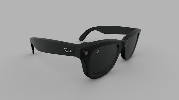 Ray-Ban Stories 3D Model