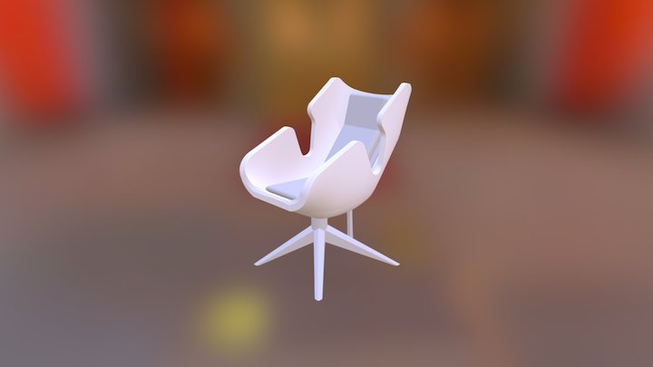 Lowry Lobby Chair 3D Model