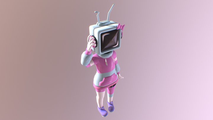 Media Bot 3D Model