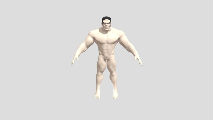 The Hulk 3D Model