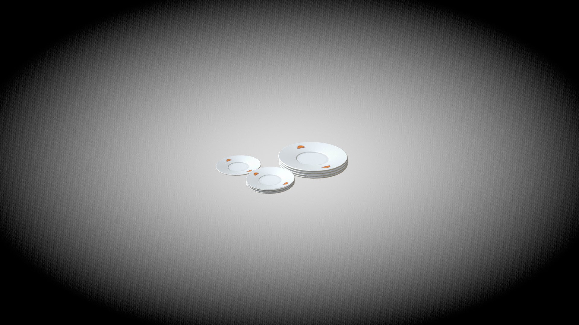 Canarian Cafe - Saucers for cups