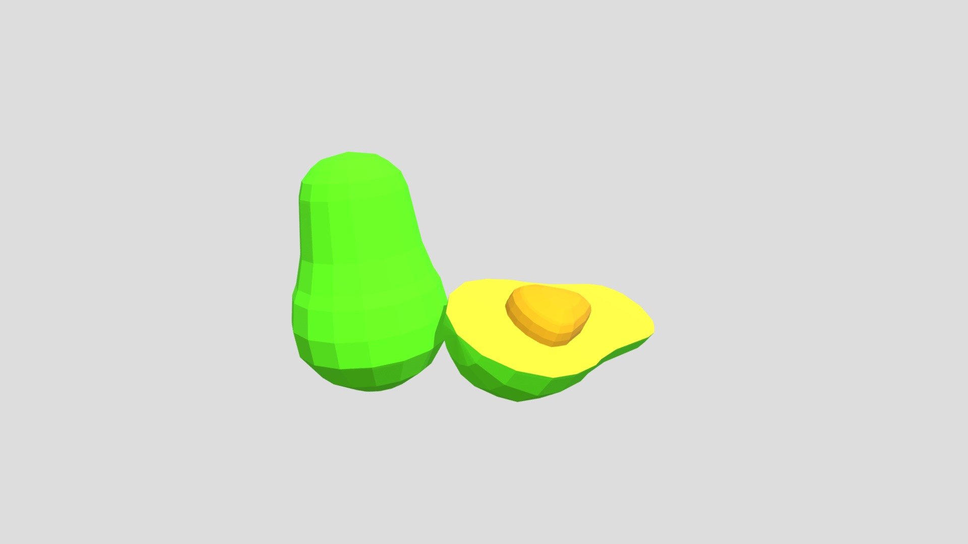 Avocado from Poly by Google