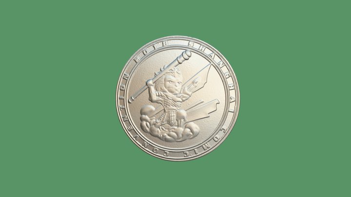 Coin of figure from Journey to West