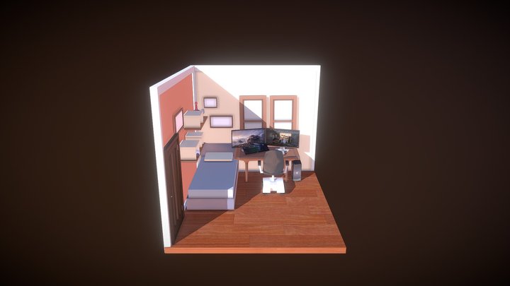 1061448003_蔡明樹_房間 3D Model