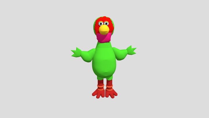 Abelardo Plaza Sesamo 3D Model