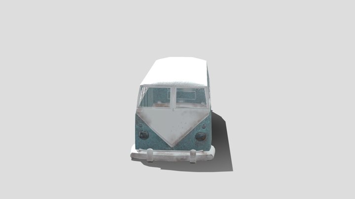 Volkswagen Inspired Bus 3D Model