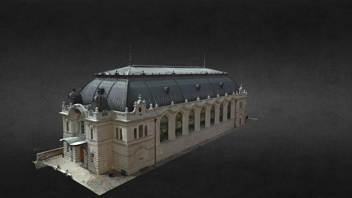 Royal Stables in the Castle District 3D Model