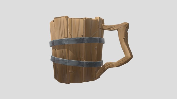 Beer Mug 3D Model