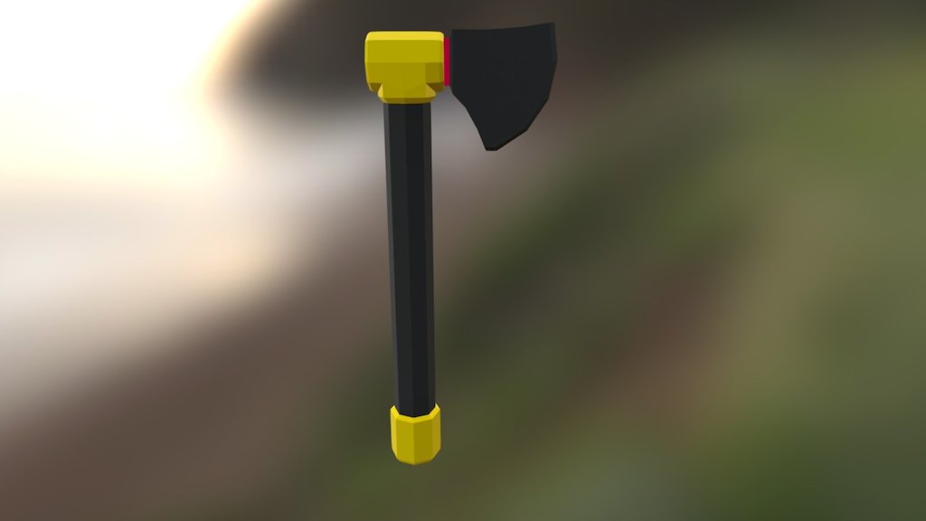 [LOWPOLY]Emergency Axe