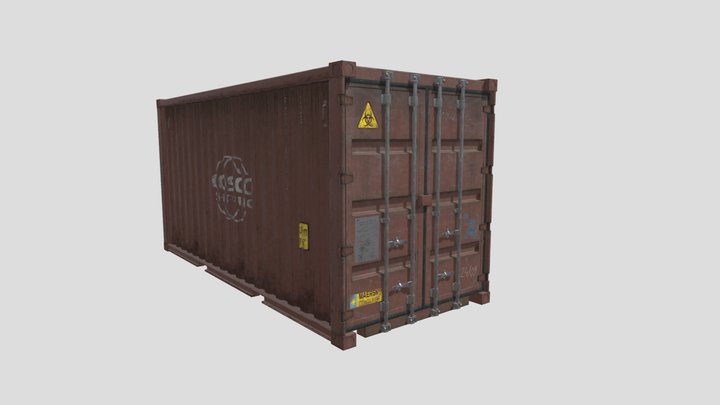 Container_ GameDev_Legend 3D Model