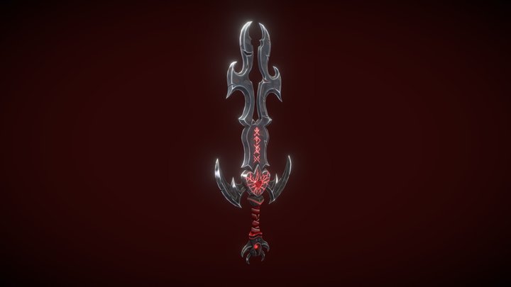 Envenom'd Heart - Sword 3D Model