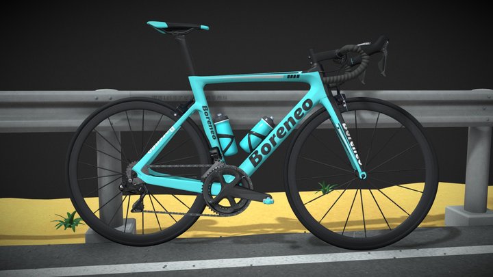 BlueArchive Shiroko's Roadbike in Abydos 3D Model