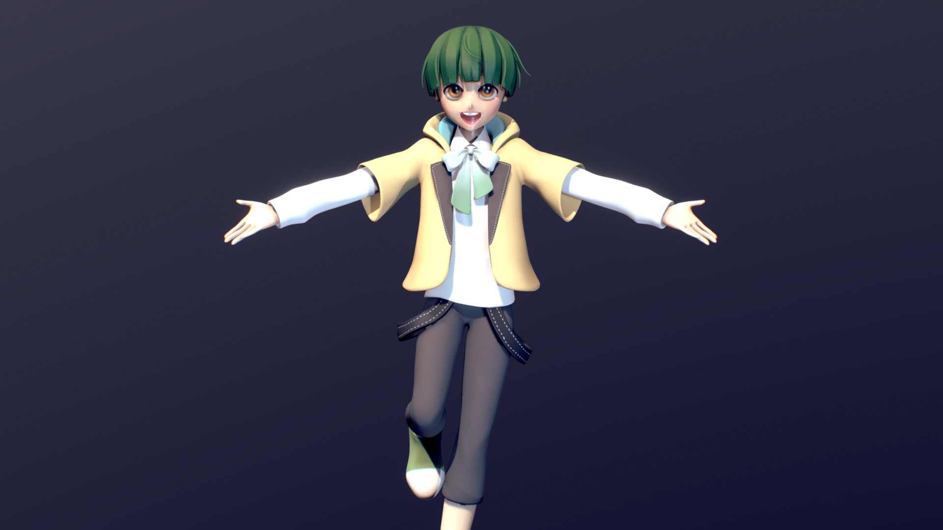 Komugi Ayasaki Character Model (Fan-art)