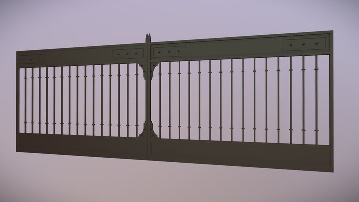 Temple_gate 3D Model