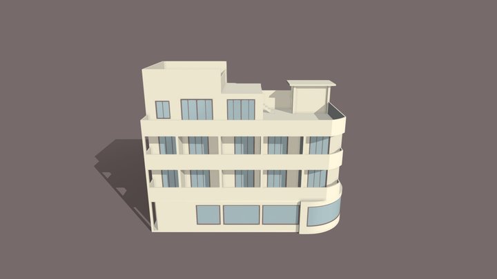 guest house01 3D Model