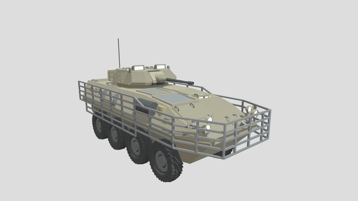 LAV-25 3D Model