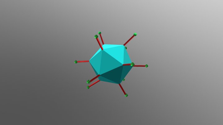 Adenovirus structure 3D Model