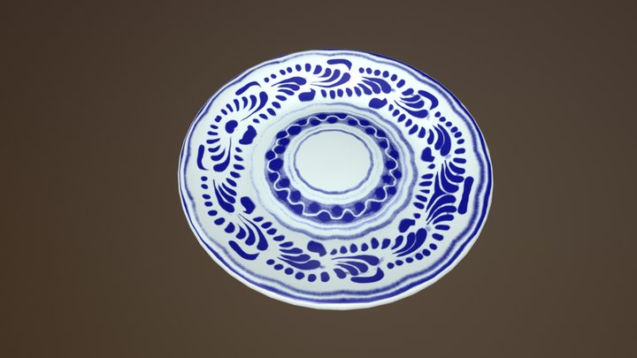 Traditional Mexican Dish 3D Model
