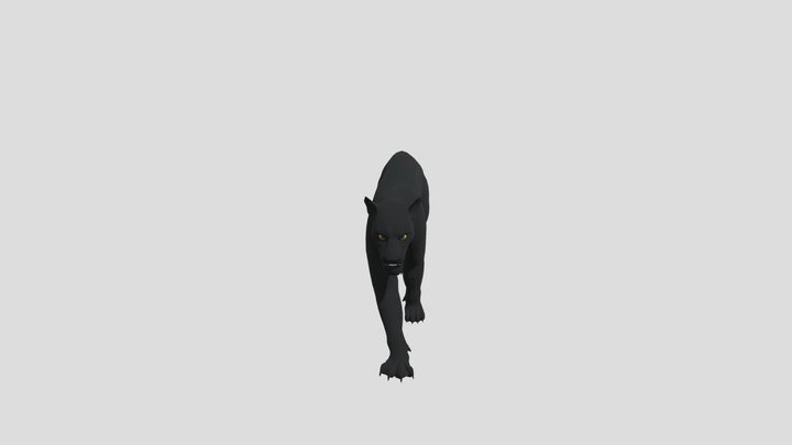 Panthere_Walk 3D Model