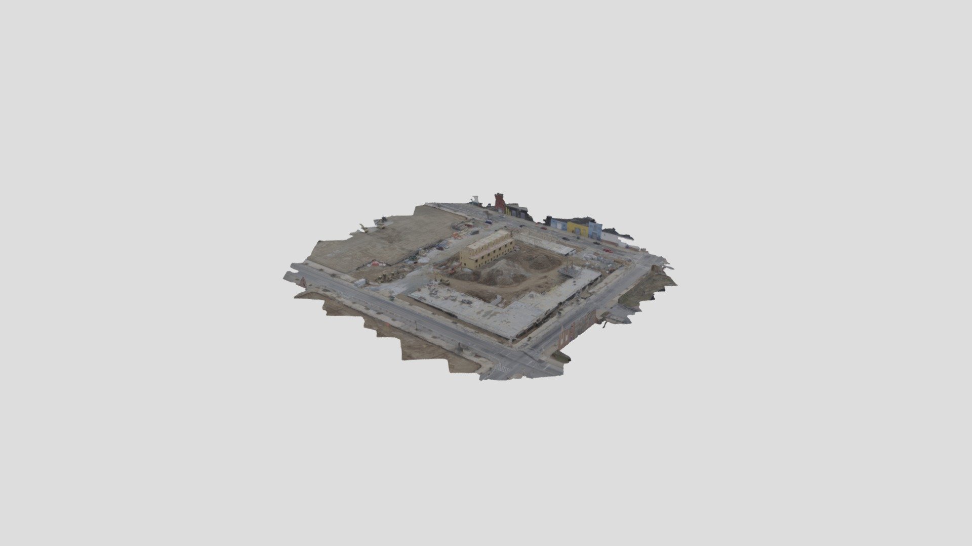 Construction Site — Sketchfab embed 3D viewer