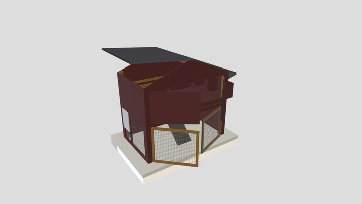 Poulailler V2 3D Model