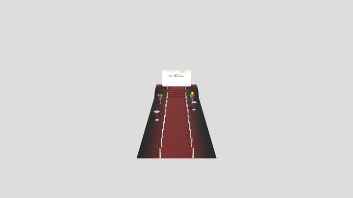 Red Carpet Test 02 3D Model