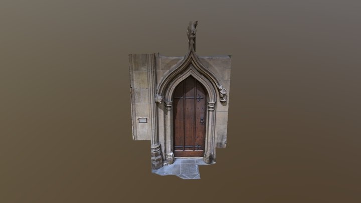 Pilgrim Door 3D Model