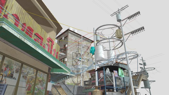 INDA_Year2_AD1_Alicia_Saifa_ProjectModel 3D Model