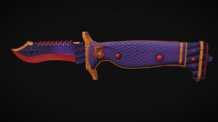 Survival bowie | KING size 3D Model