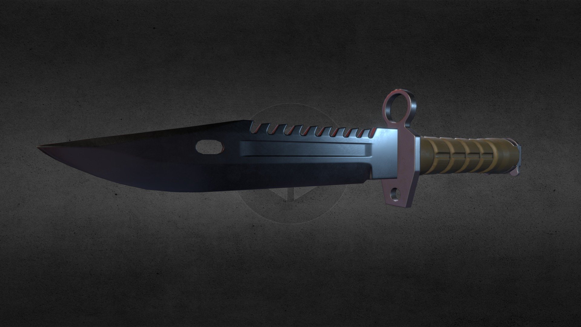 M9 Bayonet — Sketchfab embed 3D viewer
