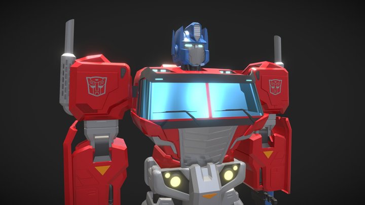 EVERGREEN OPTIMUS PRIME 3D MODEL 3D Model