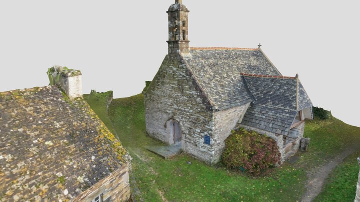 Chapelle Plestin les Grèves 3D Model