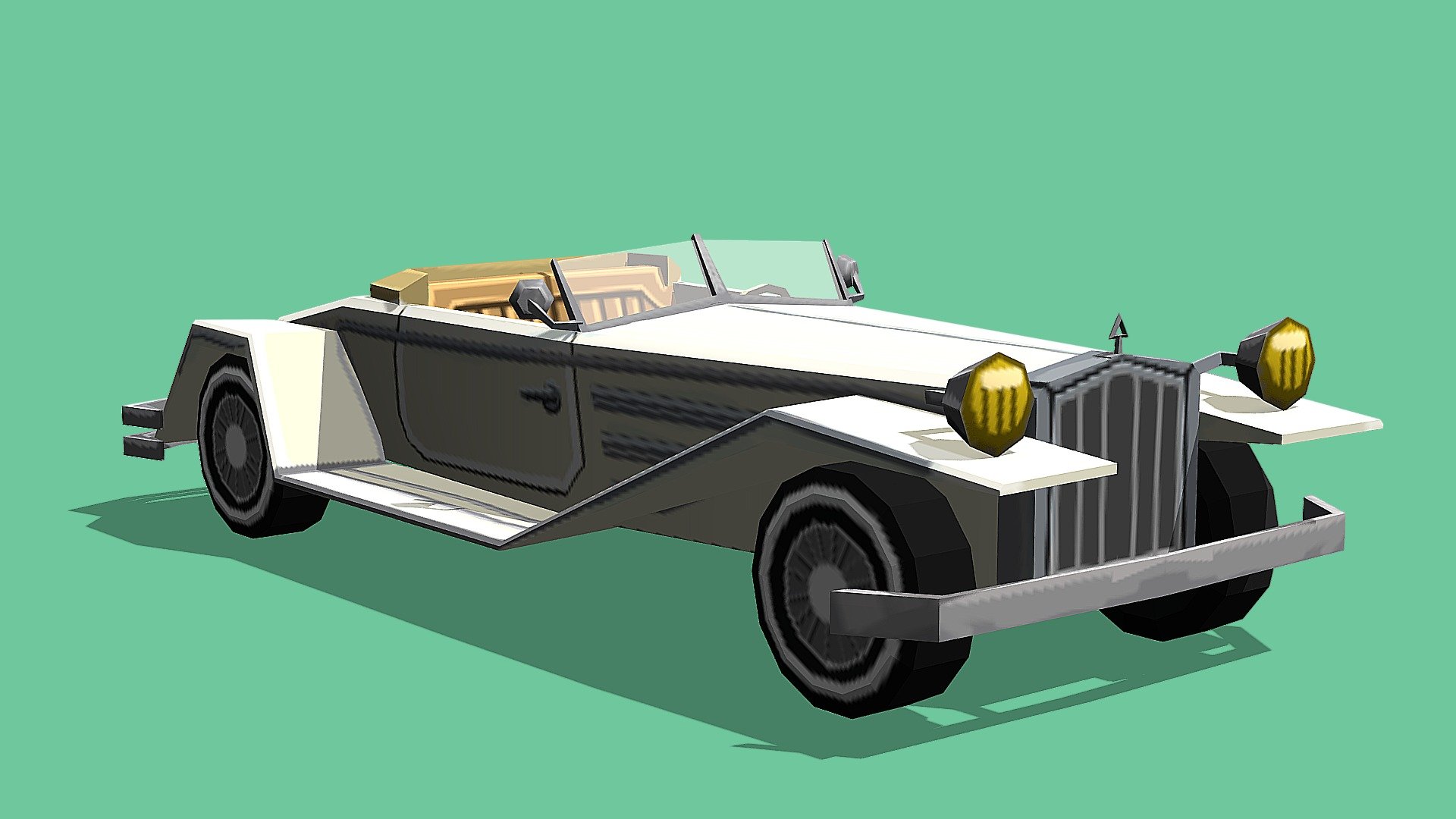 Classic Car LowPoly