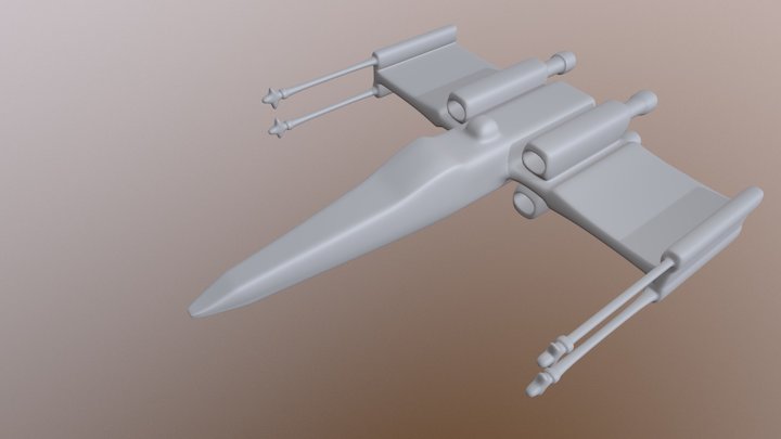 X-Wing 3D Model