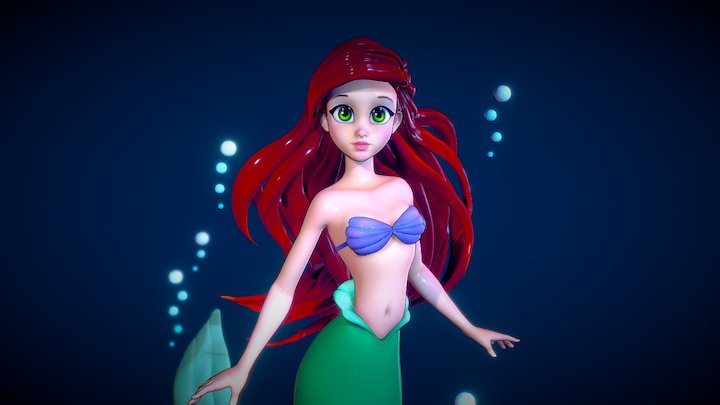 Ariel 3D Model